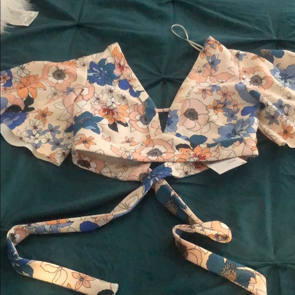 Crop Top wrap around